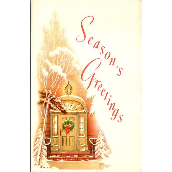 Vintage 1950s MCM Unused Stationery Authentic 10 Greeting Cards- Lot #1 - Picture 2 of 11